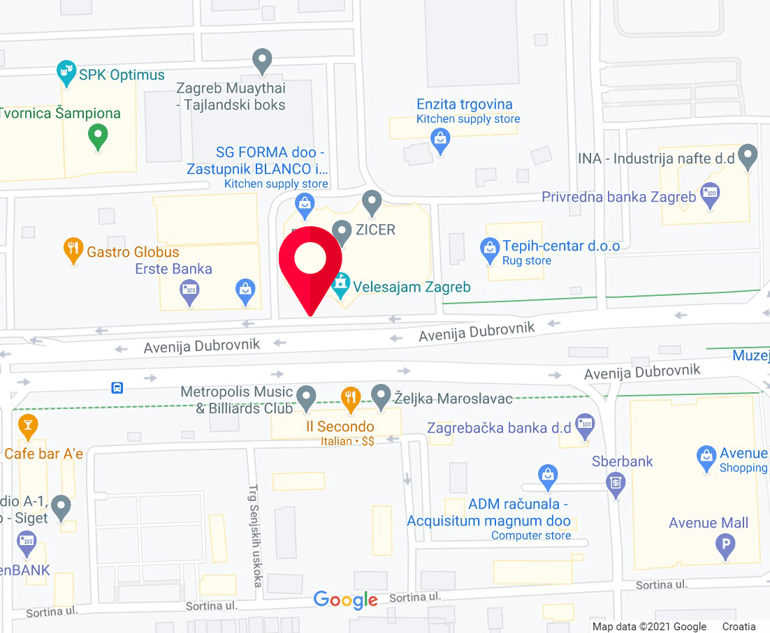 Burger & Beer bar Mrav map